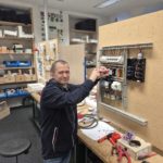 Arbeit am Schaltschrank